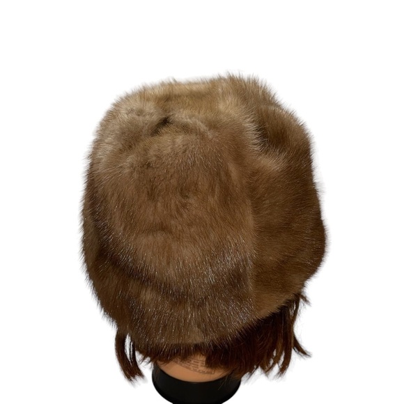 Vintage Real Mink Fur Women Hat - Picture 3 of 7